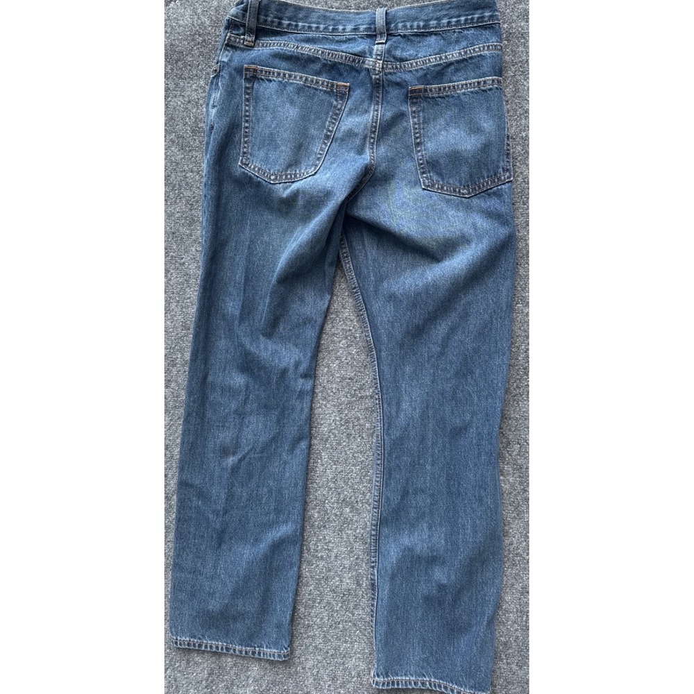Old Navy Straight Built-In Tough Jeans Mens 30x30 Medium Wash Blue Denim Pants - Picture 4 of 10